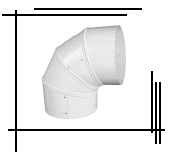 90 degree pvs elbow