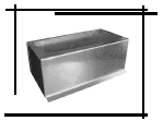 Galvanized Register Saddle