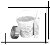 Galvanized Foil Tape and Duct Seal