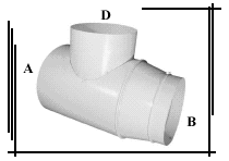 PVS Reducing Tee