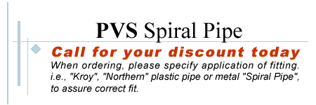 PVS Spiral Pipe